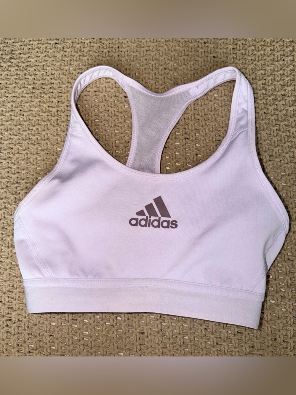 Adidas Lavender Sports Bra